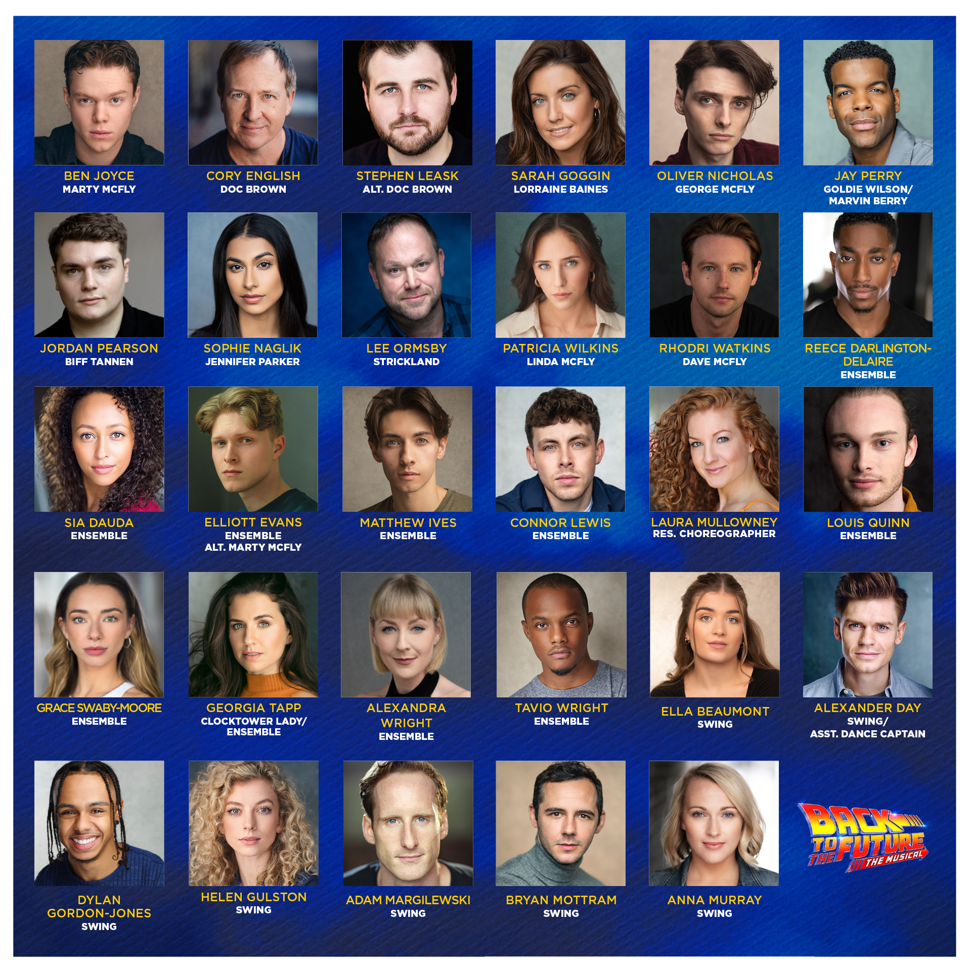 NEWS: New Cast Announced for London Production of Back to the Future ...