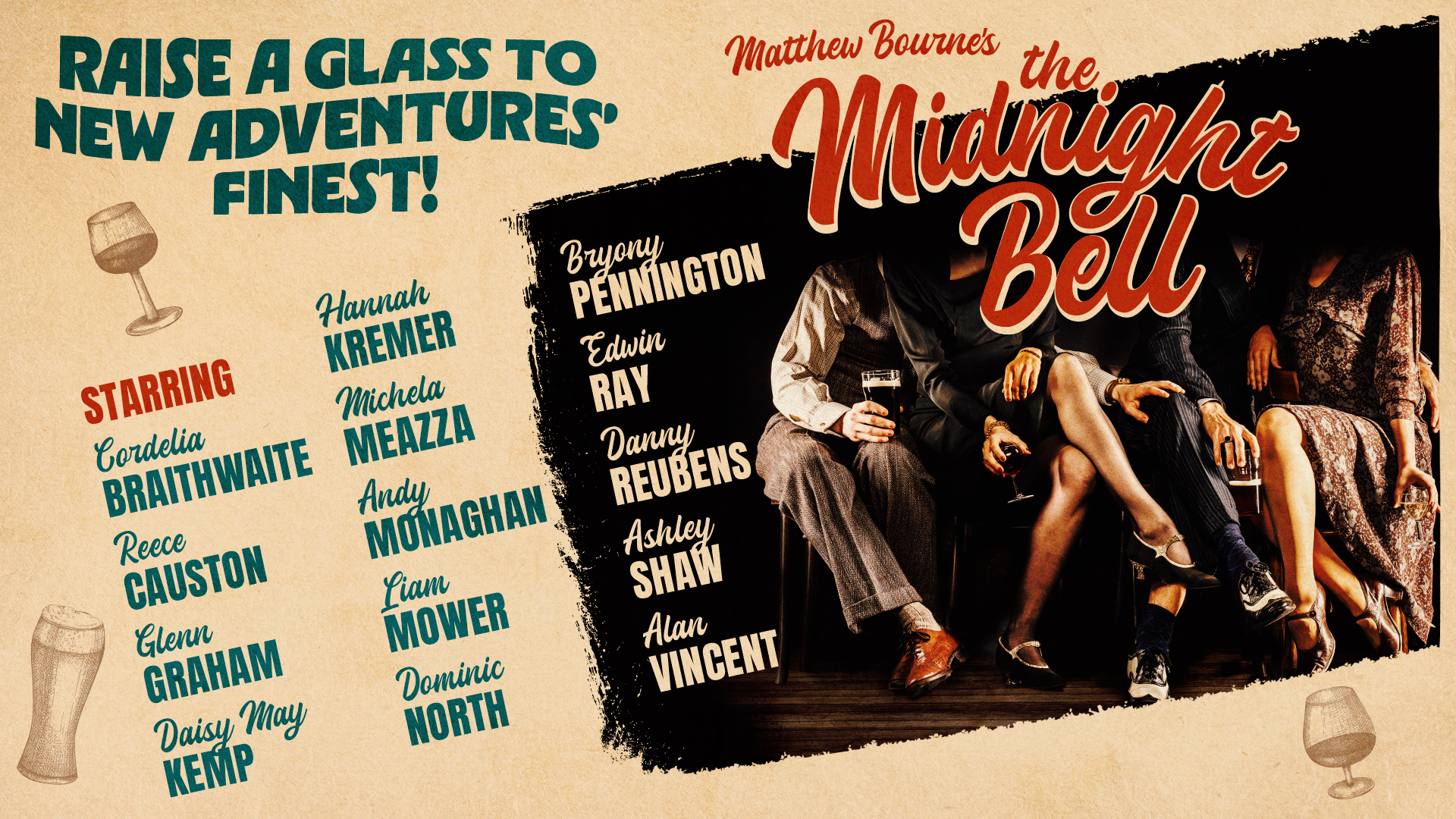 NEWS: Full Casting Announced for 2025 Tour of Matthew Bourne’s The Midnight Bell
