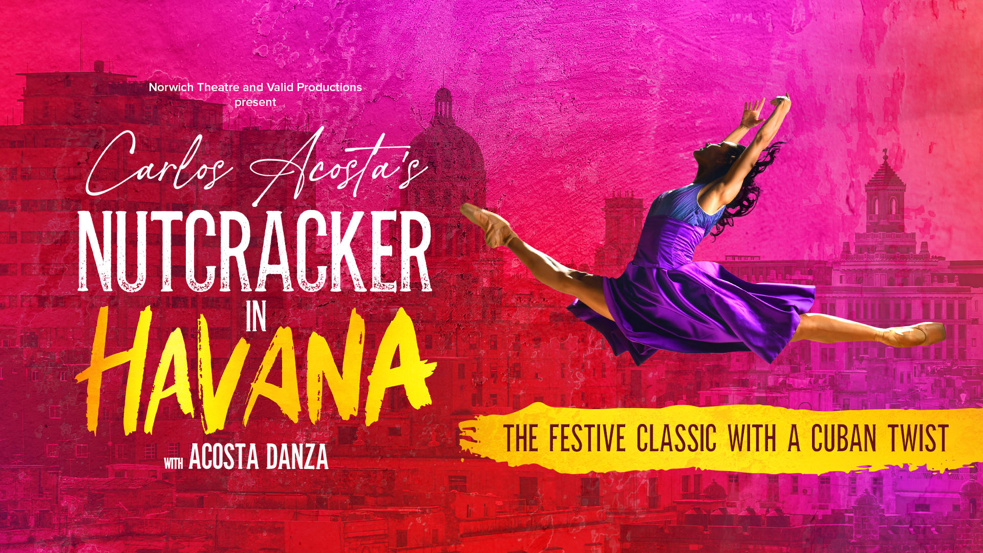 NEWS: Full Casting Announced For UK Tour of Carlos Acosta’s Nutcarcker in Havana