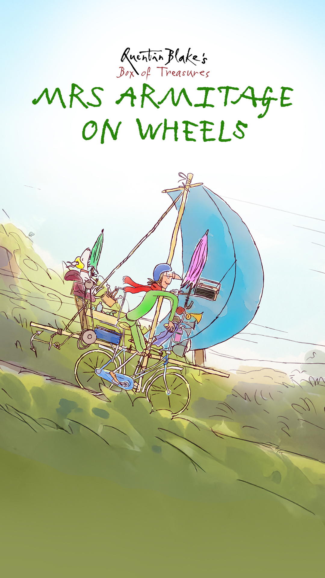 NEWS: World Premiere Stage Adaptation of Quentin Blake’s Mrs Armitage on Wheels