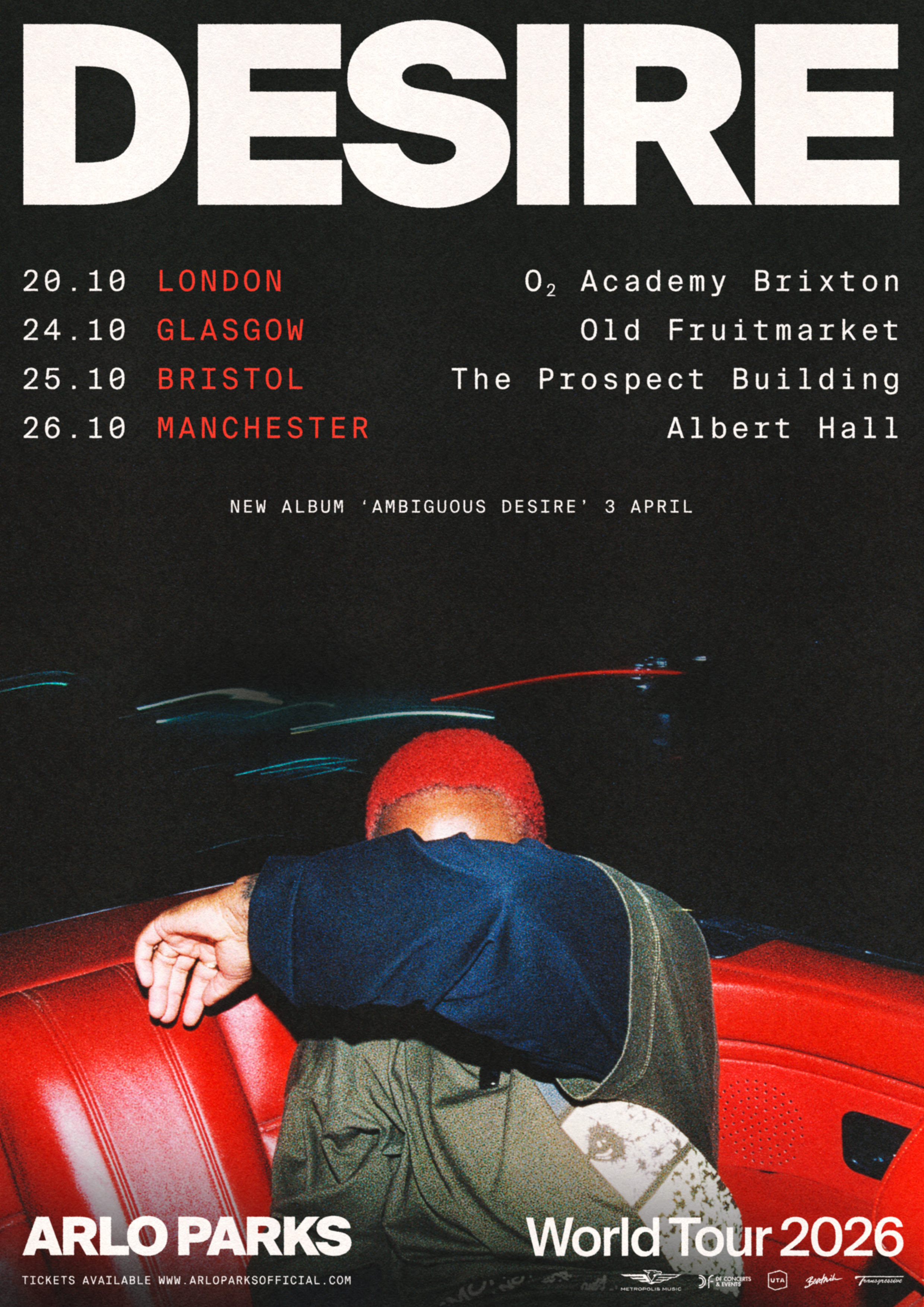 NEWS: Arlo Parks Announces Global Tour