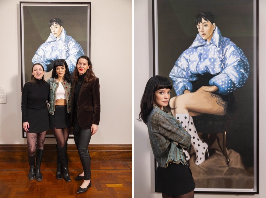 NEWS: Lily Allen & Artist Nieves González Unveil ‘West End Girl’ Portrait at the National Portrait Gallery