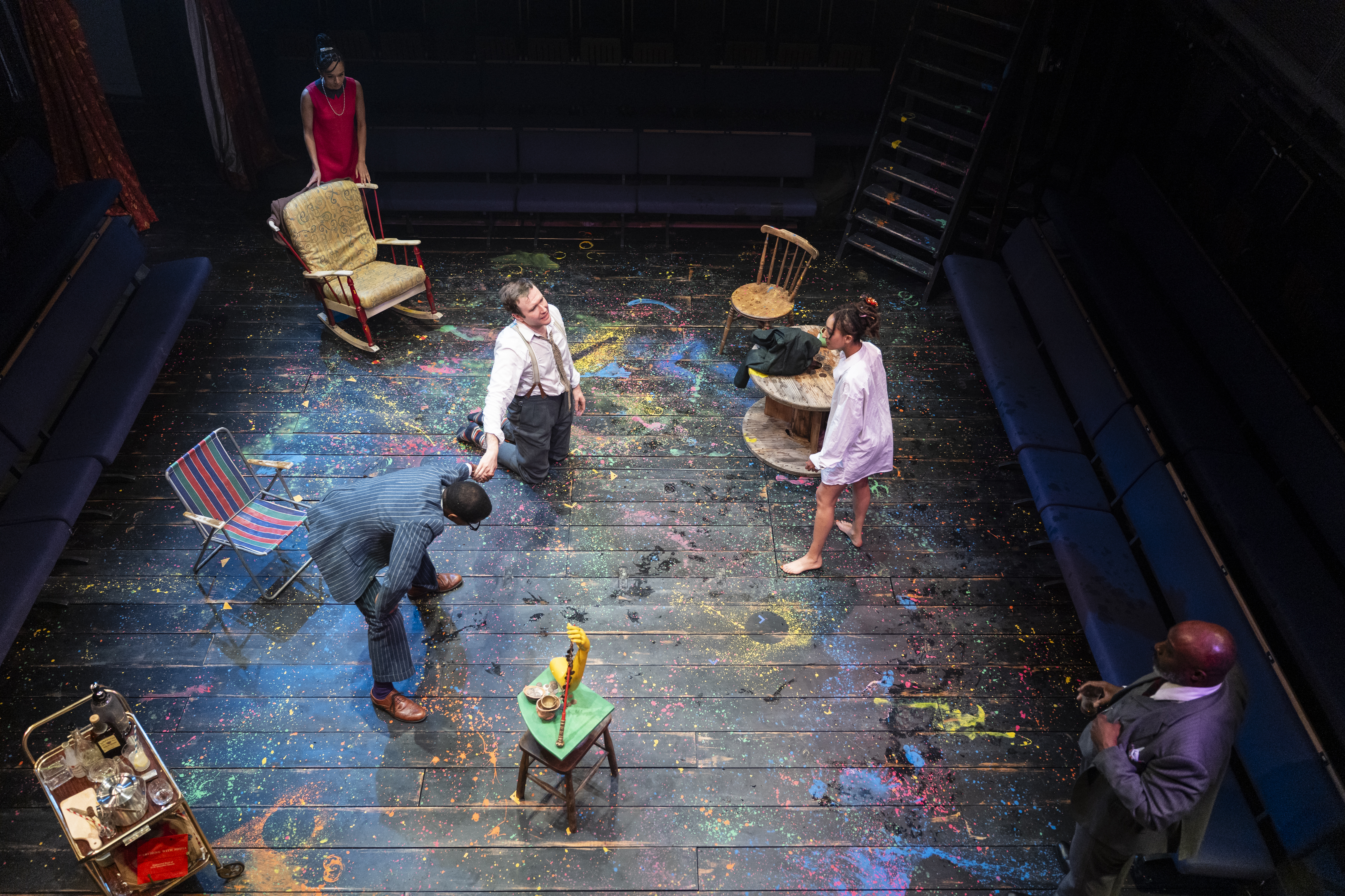 First Look At…’Black Comedy’ at the Orange Tree Theatre