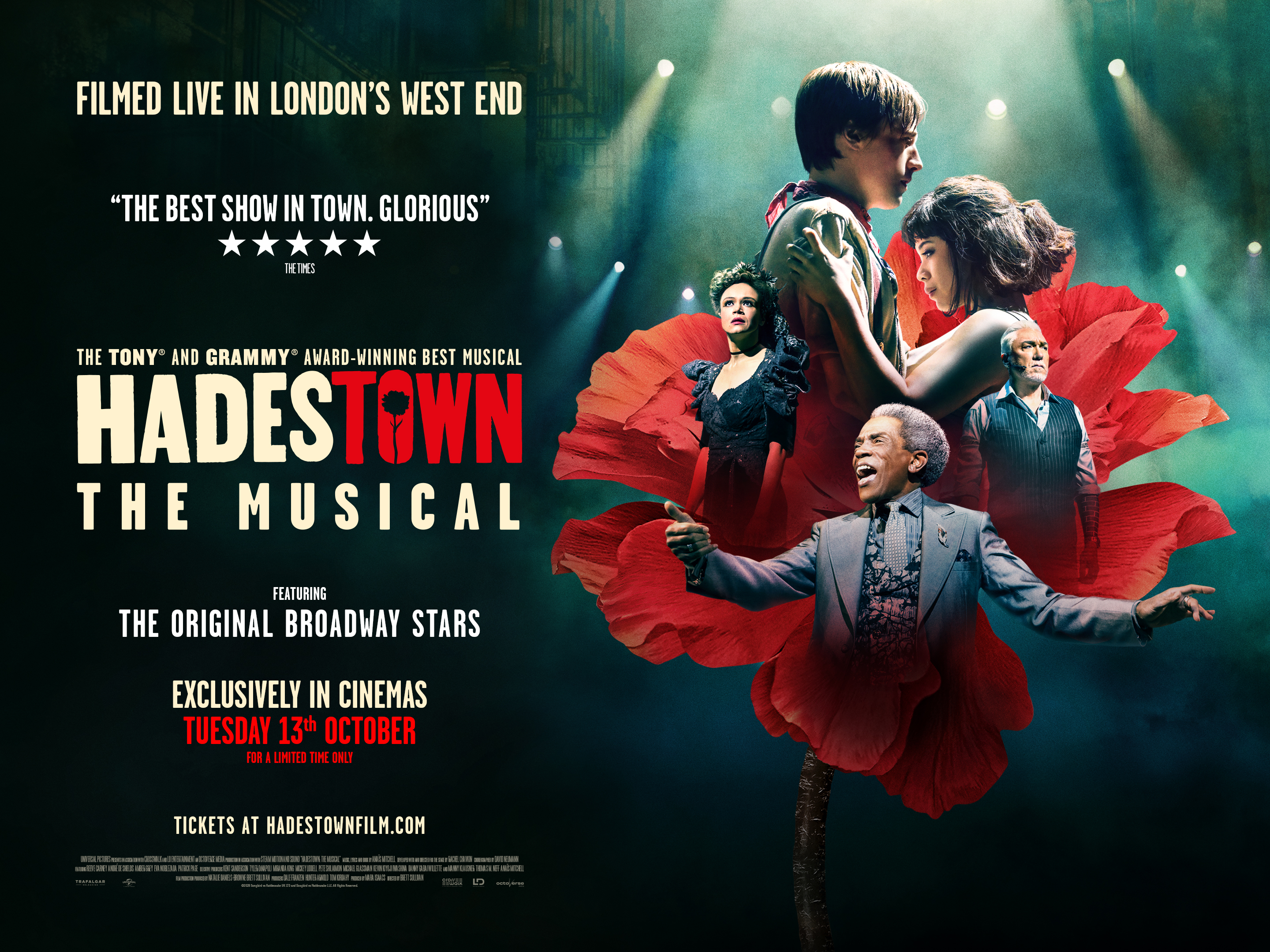 NEWS: Trafalgar Releasing Announces Cinema Release Date for Hasdestown