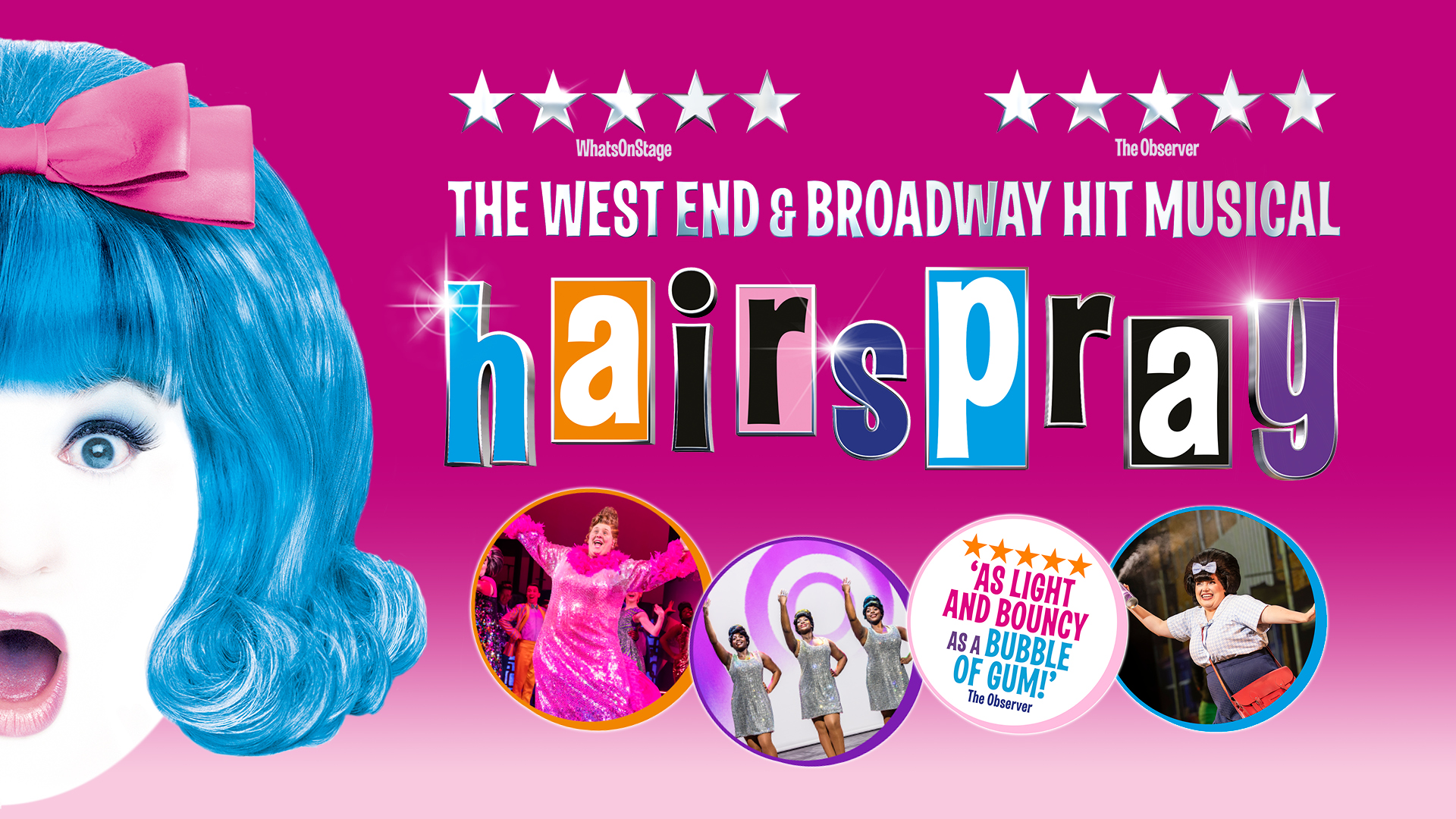 NEWS: Further Tour Dates Confirmed for UK & Ireland Tour of Hairspray