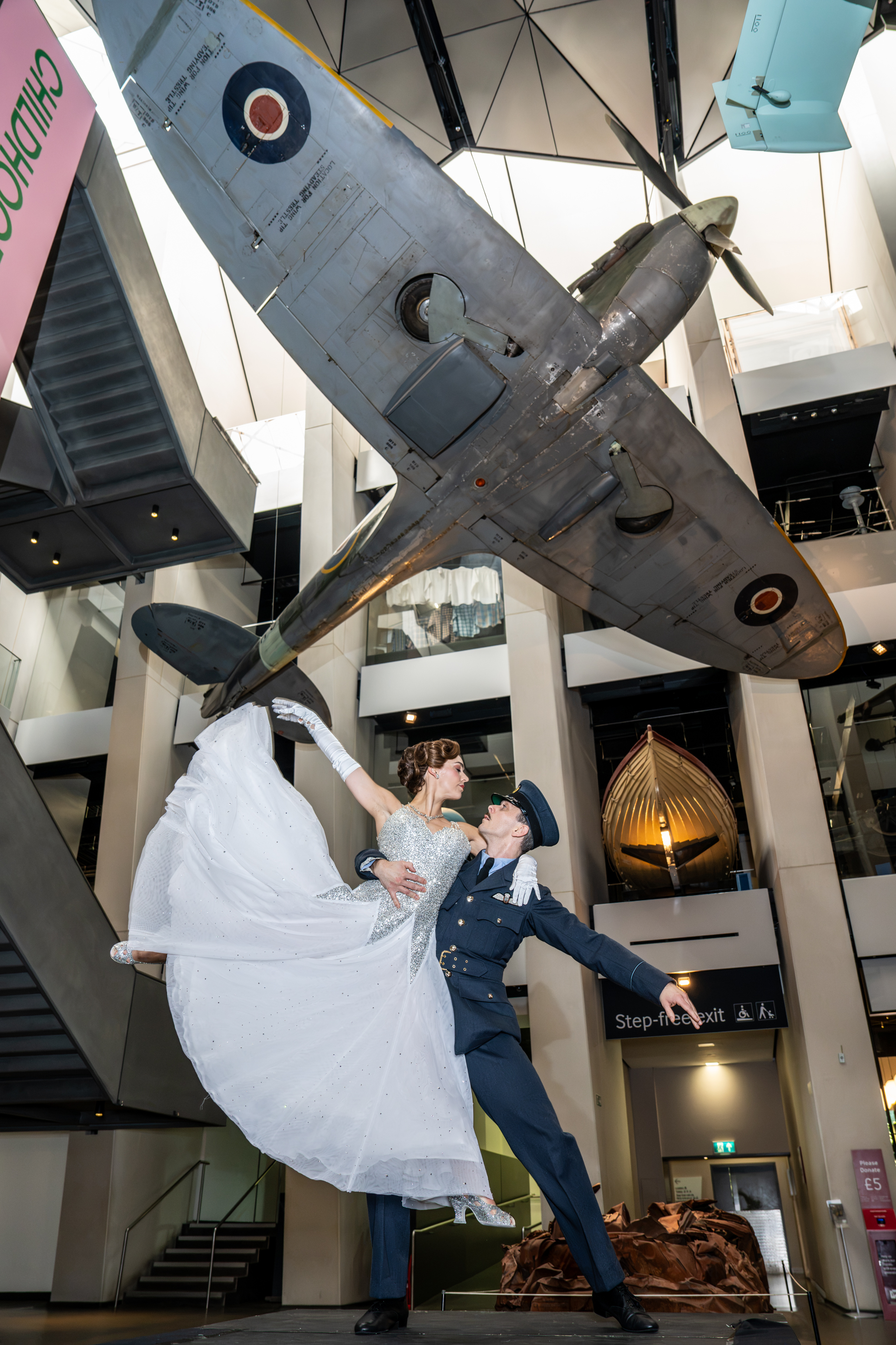 NEWS: Image Released of Dancers from Matthew Bourne’s Cinderella at Imperial War Museum